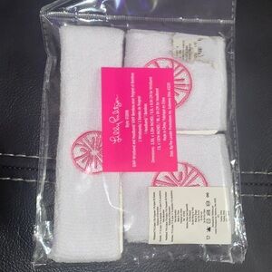 Lilly Pulitzer Wristband and Headband Set NWT